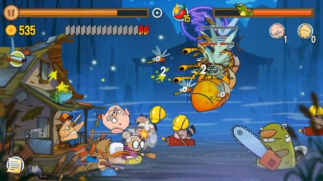 Swamp Attack - Challenge 56. Android Gameplay смотреть онлайн