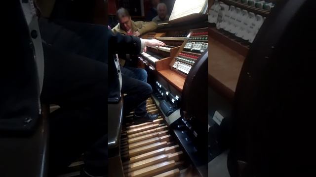 Орган. Слышали все. Кто ВИДЕЛ игру органиста? Тhe orga. Everyone heard. Who SAW the organist play? смотреть онлайн