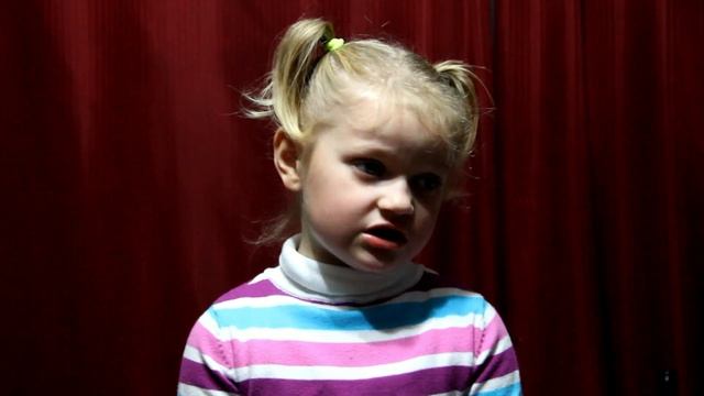 Настя рассказывает стих Мойдодыр смотреть онлайн