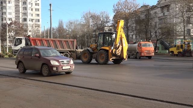 14 12 2018 Ремонт улицы Горького продолжается. смотреть онлайн