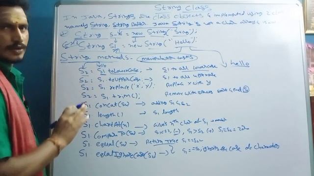 String Class in java || Java in Telugu смотреть онлайн