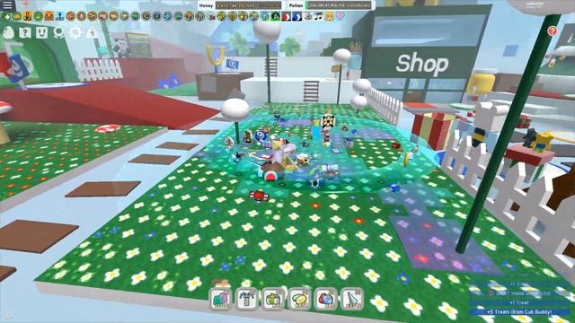 СИМУЛЯТОР ПЧЕЛОВОДА ПОЛУЧИЛ ПИТОМЦА МЕДВЕДЯ! ЗИМНИЙ КВЕСТ BEE BEAR ФЕНИКС ROBLOX BEE SWARM SIMULATO смотреть онлайн