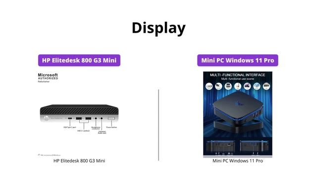 HP Elitedesk 800 G3 Mini vs Mini PC Windows 11 Pro Comparison смотреть онлайн
