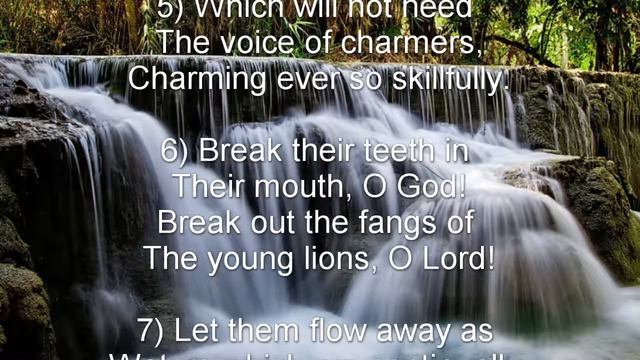 Psalm 58 (NKJV) - The Just Judgment of the Wicked смотреть онлайн