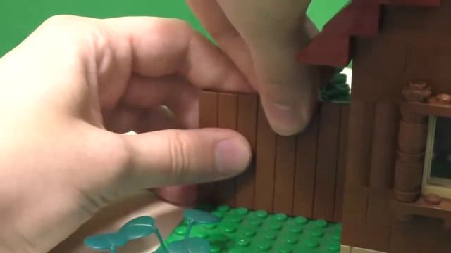 Видеоурок "Деревенский дом из Лего" смотреть онлайн