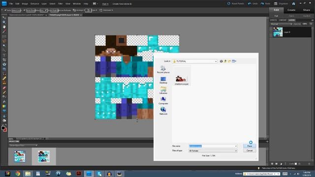 How To Get a FAKE FULL DIAMOND ARMOR Skin in Minecraft 1.20! смотреть онлайн