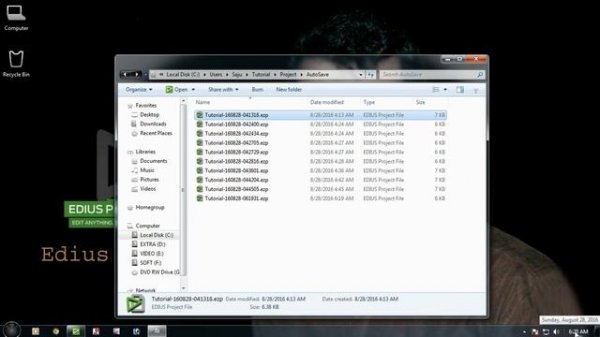 Autosave and backup settings in edius | Edius bangla tutorial | Edit with Rahman Zahid