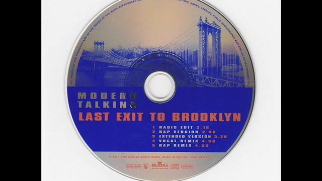 Modern Talking - Last Exit To Brooklyn (Radio Edit).wmv смотреть онлайн