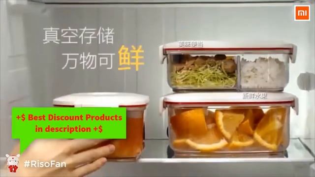 Xiaomi Circle Joy Vacuum Containers. смотреть онлайн