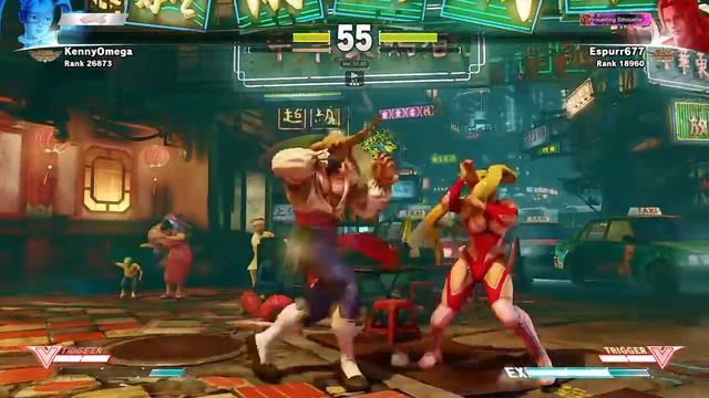 Street Fighter 5 Espurr677(Claw) vs KennyOmega(R.Mika) смотреть онлайн