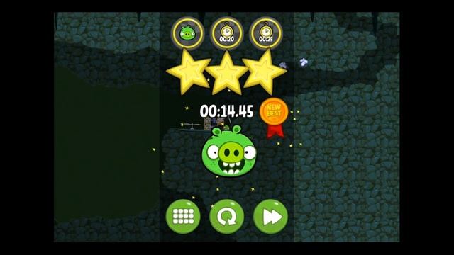 Bad Piggies: Road Hogs R-2 (Under 15 Seconds) Leaderboard Tutorial смотреть онлайн
