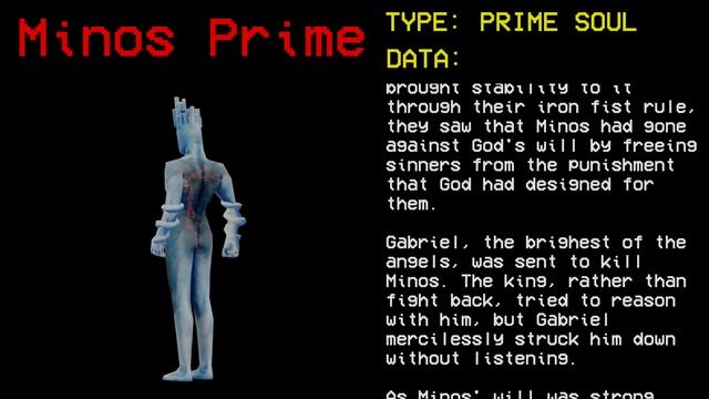 ULTRAKILL ENEMIES : Minos Prime смотреть онлайн