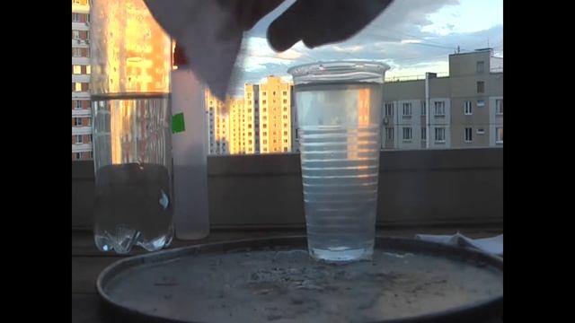 Химические опыты #5 - "Огнеупорная ткань" | Chemistry experiments #5 - nonflammable fabric смотреть онлайн