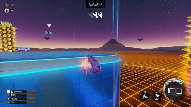 Играем в Rocket League||Новый режим в Rocket League Knockout Bash. смотреть онлайн