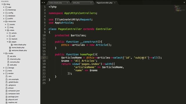 Laravel 5.4 tutorials #10 Redirect to next page смотреть онлайн