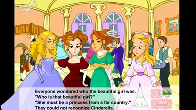 Fairy tale for children in English Cinderella смотреть онлайн