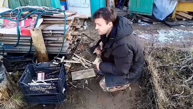 Заготовка дров. Сбор валежника. #папанадаче смотреть онлайн