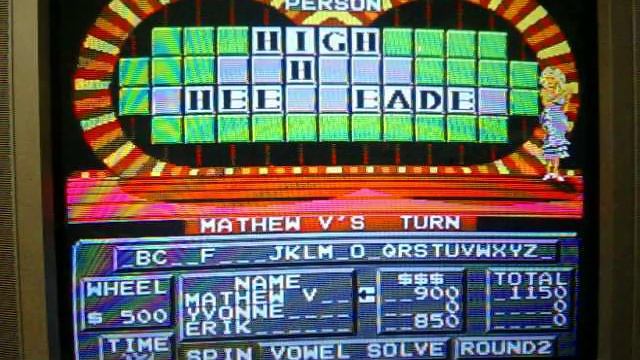 NES Wheel of Fortune Family Edition Run Game 7 смотреть онлайн