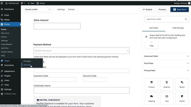 Setting Up a Donation Form Using PayPal смотреть онлайн