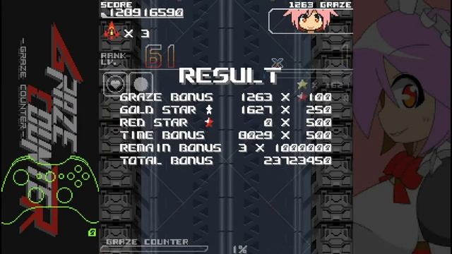 [Arcade] Graze Counter - 1CC смотреть онлайн
