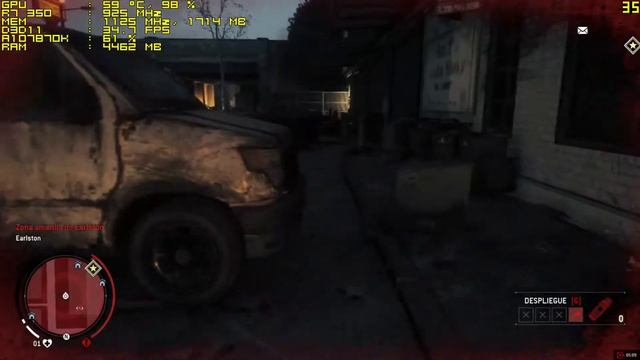 Homefront The Revolution pruebas con R7 350 GDDR5 2GB 128BITS смотреть онлайн