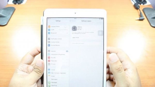 Apple iPad mini, Mini retina, iPad mini 3 update to iOS 8 3