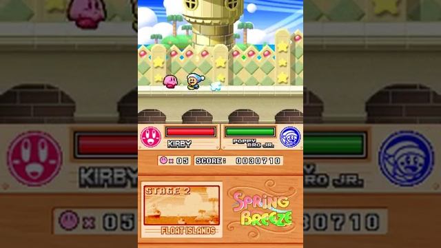 Kirby Superstar Ultra - Walkthrough Spring Breeze смотреть онлайн