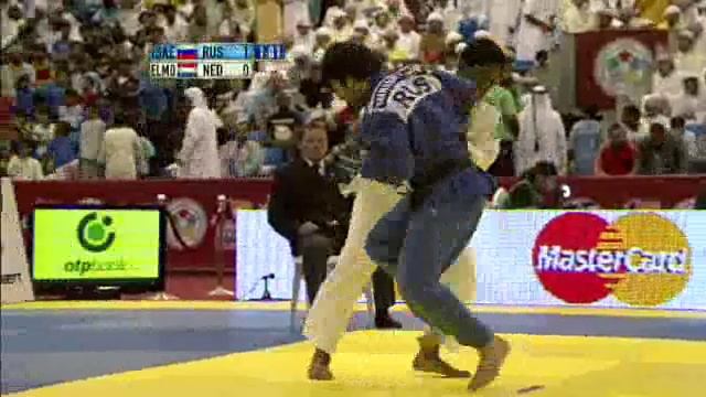 Judo Grand Prix Abu Dhabi 2010: semi final -73kg Isaev Mansur (RUS) -Elmont Dex (NED) смотреть онлайн
