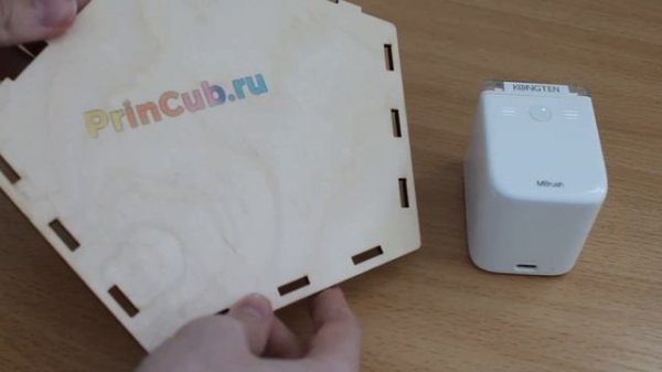 Принтер Kongten mBrush (PrinCube) - печать на дереве пигментным картирджем.