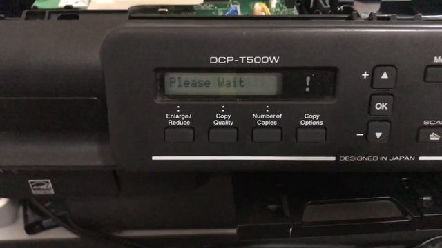 Brother T500W Printer error 2 смотреть онлайн