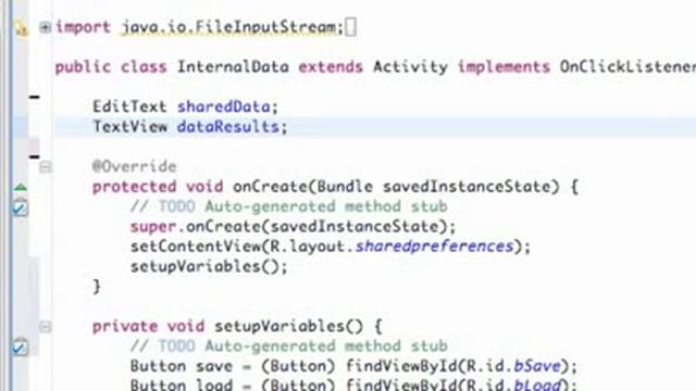 Android Application Development Tutorial 98 File Output Stream for Internal Storage YouTube смотреть онлайн