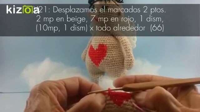 Cupido todo Corazon - Video tutorial Amigurumi смотреть онлайн