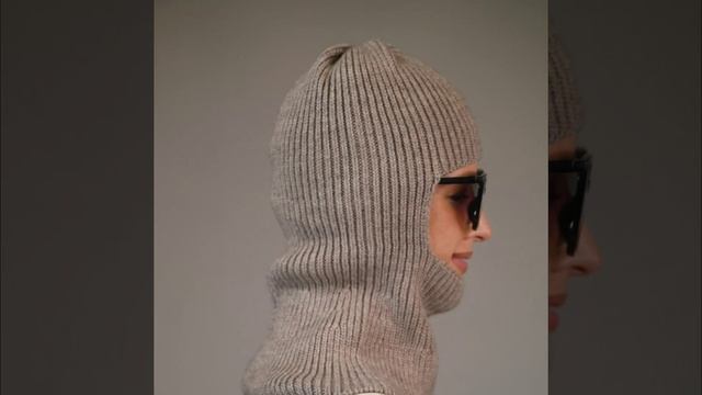 DFR46-12 Балаклава жен. 30% шерсть, 25% вискоза, 30% акрил,15% эластан разм.57 FABRETTI