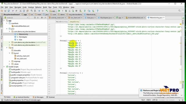 ANdroid recycleview Sử dụng thư viện Picasso trong Android смотреть онлайн