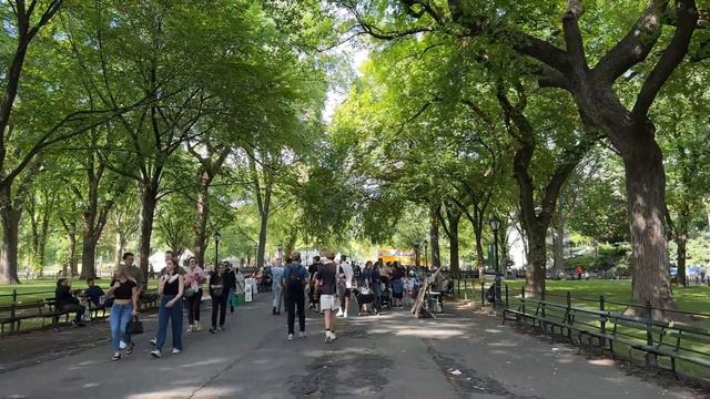 Центральный парк, Нью-Йорк, США смотреть онлайн