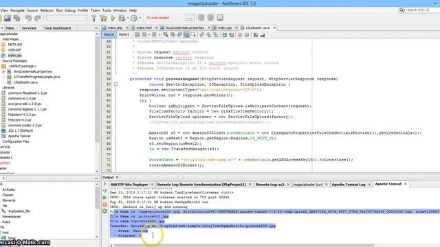AWS JAVA SDK Imageuploader смотреть онлайн