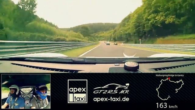 Nürburgring mit dem Porsche GT2 RS MR von apex смотреть онлайн