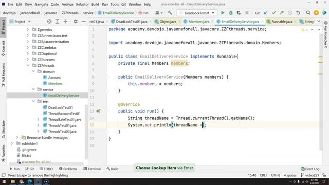 228 - Threads pt 09 - Synchronizing threads pt 05 - Wait, notify, notifyAll смотреть онлайн