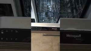 Посудомоечная машина Weissgauff BDW 4134 D | Обзор покупателя встраиваемой посудомоечной машины