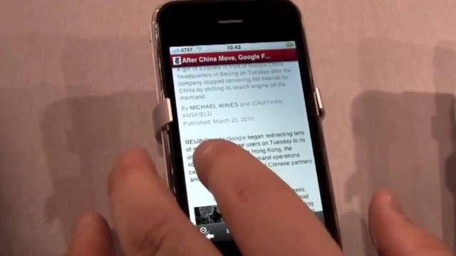 Opera mini for iPhone - Hands-On смотреть онлайн