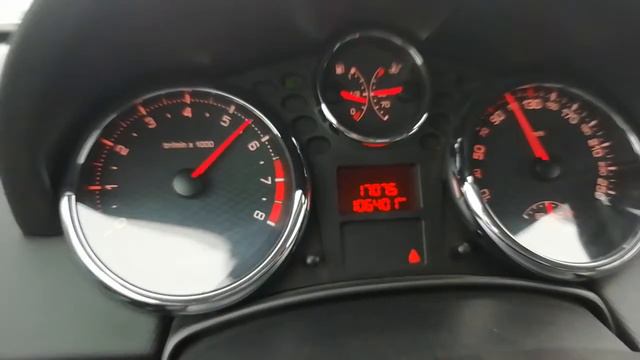 Peugeot 207 RC 0-100 acceleration смотреть онлайн