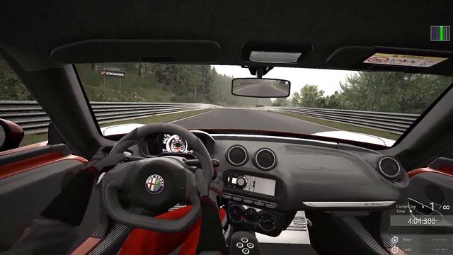 Assetto Corsa : Alfa Romeo 4c @ Nordschleife - Gold смотреть онлайн