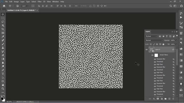How to Make Turing (Reaction Diffusion) Patterns in Photoshop смотреть онлайн