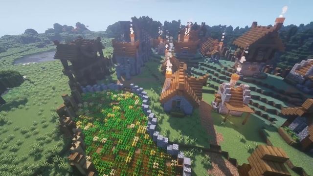 Taiga Village Transformation - Minecraft Timelapse!!! [WORLD DOWNLOAD] смотреть онлайн