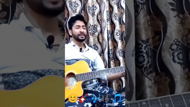 Atif Aslam Reborn#O Saathi # 🎸Guitar rhythm beats#😍😄 Watch till end смотреть онлайн