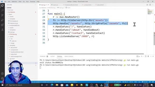 How to create Routing with Mux in Golang | Mux using Golang | Dr Vipin Classes смотреть онлайн