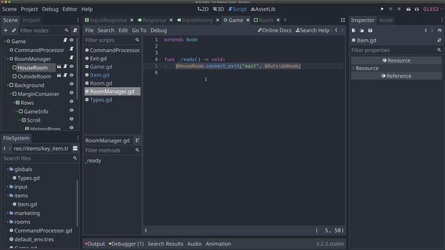Items and Autoload Scripts (Godot Retro Text Adventure Tutorial #10) смотреть онлайн