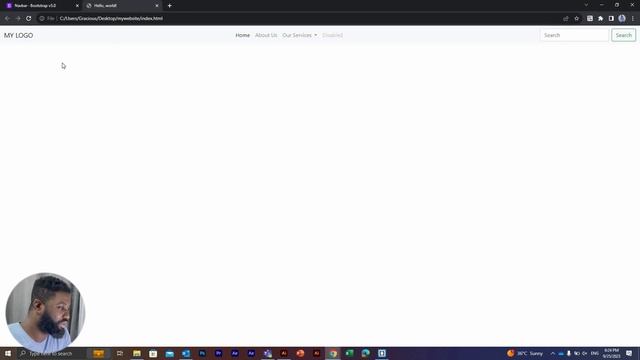 Bootstrap 5 NavBar смотреть онлайн