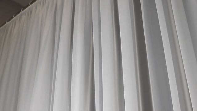Тюль вуаль с подгибом. Цвет: кремовый (молочный) смотреть онлайн
