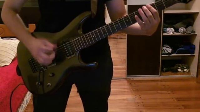 Stricken - Disturbed (Guitar Cover With Solo)